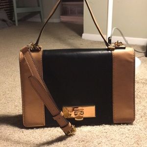 Michael Kors two tone satchel